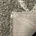 thumbnail image 4 of SAFAVIEH Hudson Adella Geometric Diamonds Shag Area Rug, Grey/Ivory, 6' x 9', 4 of 6