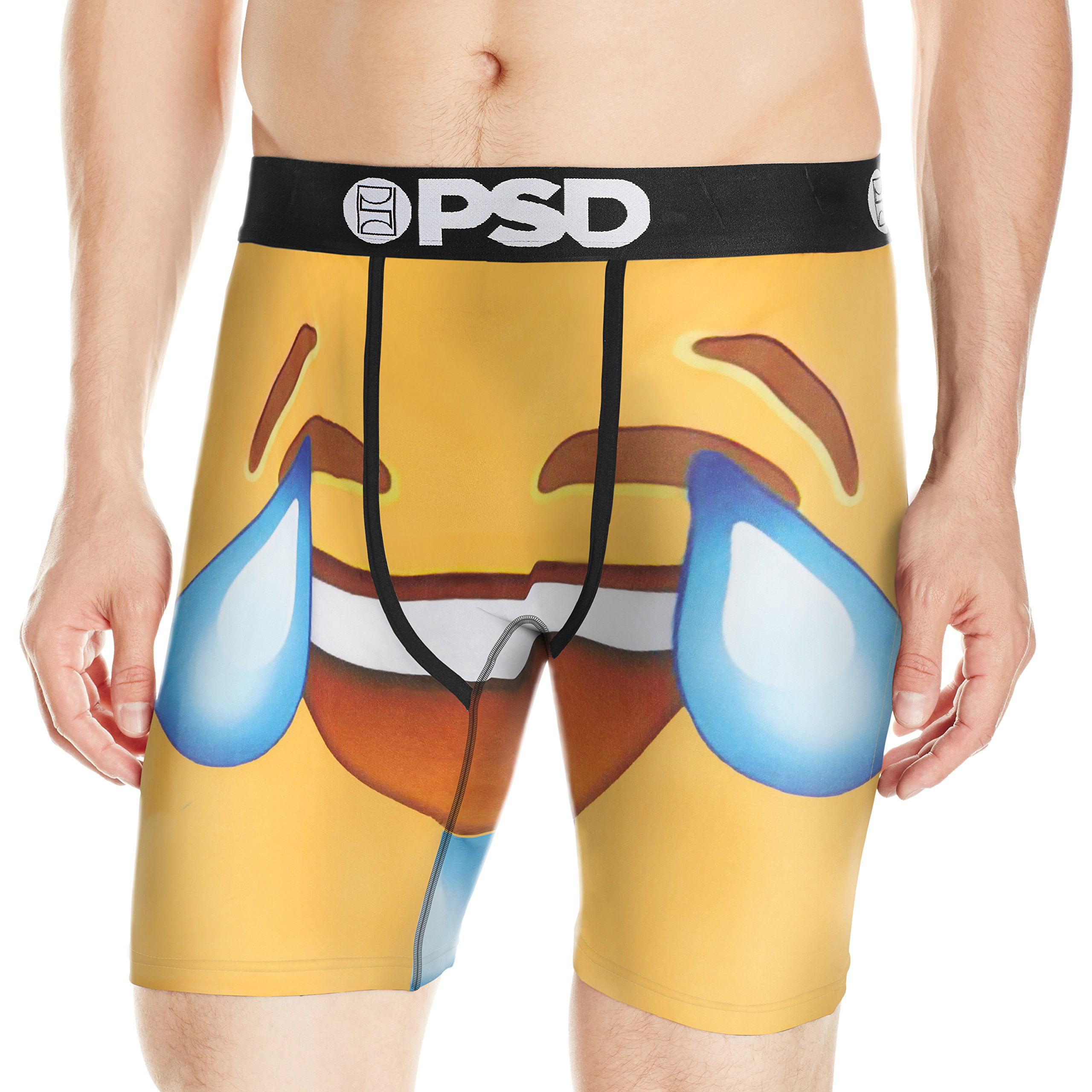 PSD Underwear Men's Psd Premium Boxer Brief (Yellow Lmao Brief, X-Large)