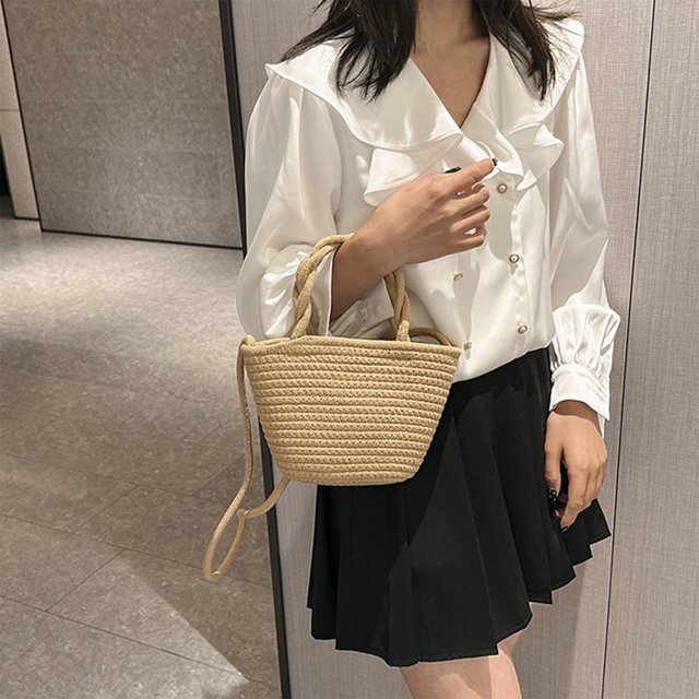 Bolso de hombro informal de moda para mujer, bolso bandolera, cartera