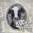 thumbnail image 2 of Justice, Ashley 15x15 Gold Ornate Wood Framed with Double Matting Museum Art Print Titled - Framed Cow, 2 of 4