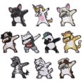 thumbnail image 1 of 10 piezas Ecusson Thermocollant Patch, Chien Patch Thermocollant Ecusson Coudre Parche Aplique Pour Jolie Papeterie De Broderie Numro Pour Camiseta J, 1 of 5