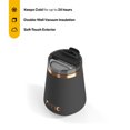 thumbnail image 2 of RTIC 12 oz Ceramic Lined Insulated Happy Hour Wine Tumbler, Leak Resistant Lid, Soft-Touch Exterior, Light Black, 2 of 8