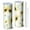 White-1, variant on Sunflower 20 Oz Stainless Steel Skinny Tumbler – Vacuum Insulated Slim Travel Cup with Lid & Stainless Steel Straw, 360° Full Wrap Printed Tumbler for Home, Office & Outdoor Use, Spring