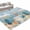 Blue, variant on Area Rugs 3'x5', Teal Coastal Carpet Runner Indoor Outdoor Rugs Home Decor Aesthetic, Summer Beach Starfish Shell Coral Nautical Non Slip Mats Washable Accent Rug for Living Room Bedroom