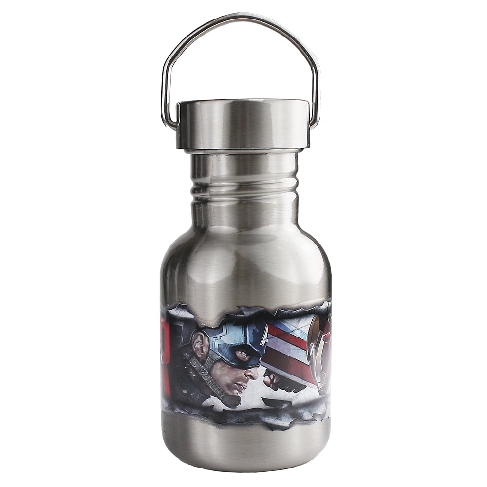 Civil War Covered Canteen Stainless Steel Camping & Hiking Hydration