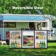 thumbnail image 4 of SMAD Refrigerator Freezer Combo, 3.5 Cu ft 3 Way RV Gas Fridge, Camping Offgrid Cabin Truck, 4 of 6