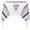 Purple, variant on Grafted IN - Messianic Christian Prayer Shawl/Tallit Prayer Shawl - Creation and Restoration Talit (All White / Silver)