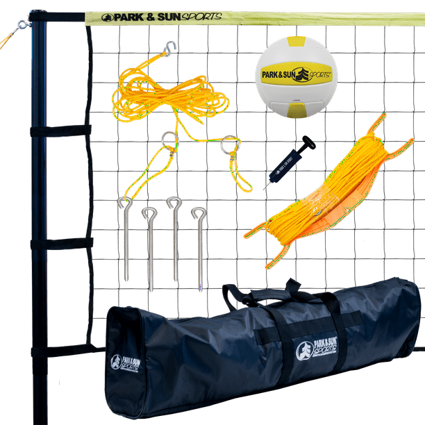 Park & Sun Sports Portable Tournament Outdoor Volleyball Net System