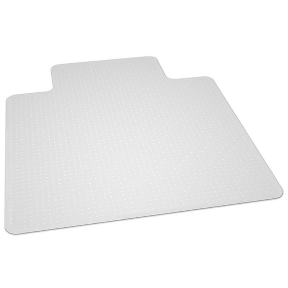 es robbins extra high pile chair mat, rectangle with lip, 36"x48"