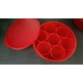 thumbnail image 1 of Tupperware New 7 portions Spice Masala Keeper Round Container Storage Red Box, 1 of 3