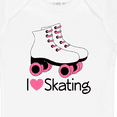 thumbnail image 4 of Inktastic Girls I Heart Skating Girls Baby Bodysuit, 4 of 5