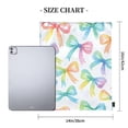 thumbnail image 2 of Leisure Draw String Mouth Backpack 16 X 14 Woven Band Durable Not Easy To Fall Off In Travel Portable Draw String Design Watercolor Rainbow Ribbon Bow Pattern, 2 of 8