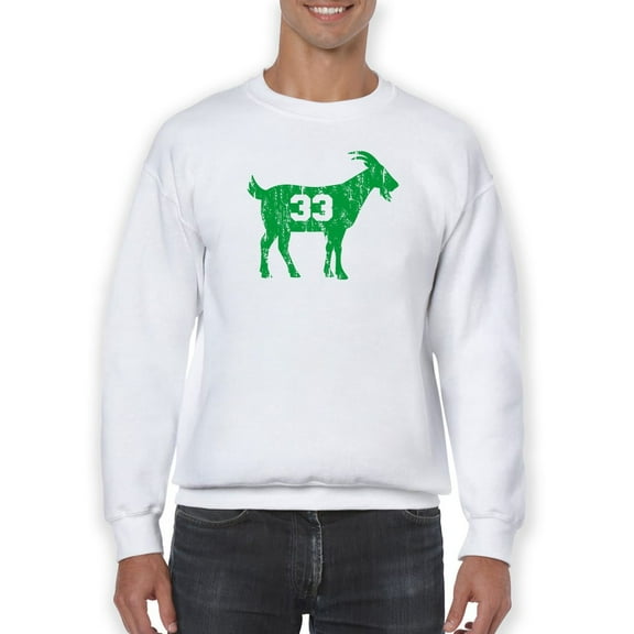33 The Goat Sweatshirt Men -GoatDeals Designs, Male 5X-Large