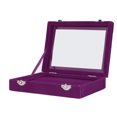thumbnail image 4 of Mgaxyff Jewellery Case, Soft Velvet Jewelry Box For Earring, 4 of 8