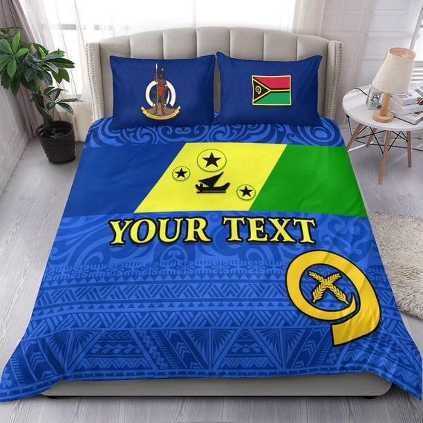 (Personalizado) Malampa Provincia Juego de Cama Vanuatu Proud Lt13