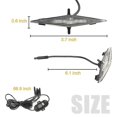 thumbnail image 4 of Lumières Led pour Grill Rgb 4 Pcs pour 2014-2019 4runner Pro Grille, Sr5, Tout-Terrain, Limitée 2014-2023 Pro, 4 of 5