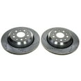 thumbnail image 2 of Power Stop Rear Pair of Drilled and Slotted Brake Rotors AR8396XPR, 2 of 4