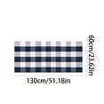 thumbnail image 3 of Front Porch Rug Blue And White Checkered Outdoor Rug Washable Holiday Layered Doormat Welcome Mat Entrance Bedroom Living Room. Fuzzy Rugs for Bedroom Soft Throws And Blankets Warm Lightweight Blanket, 3 of 6
