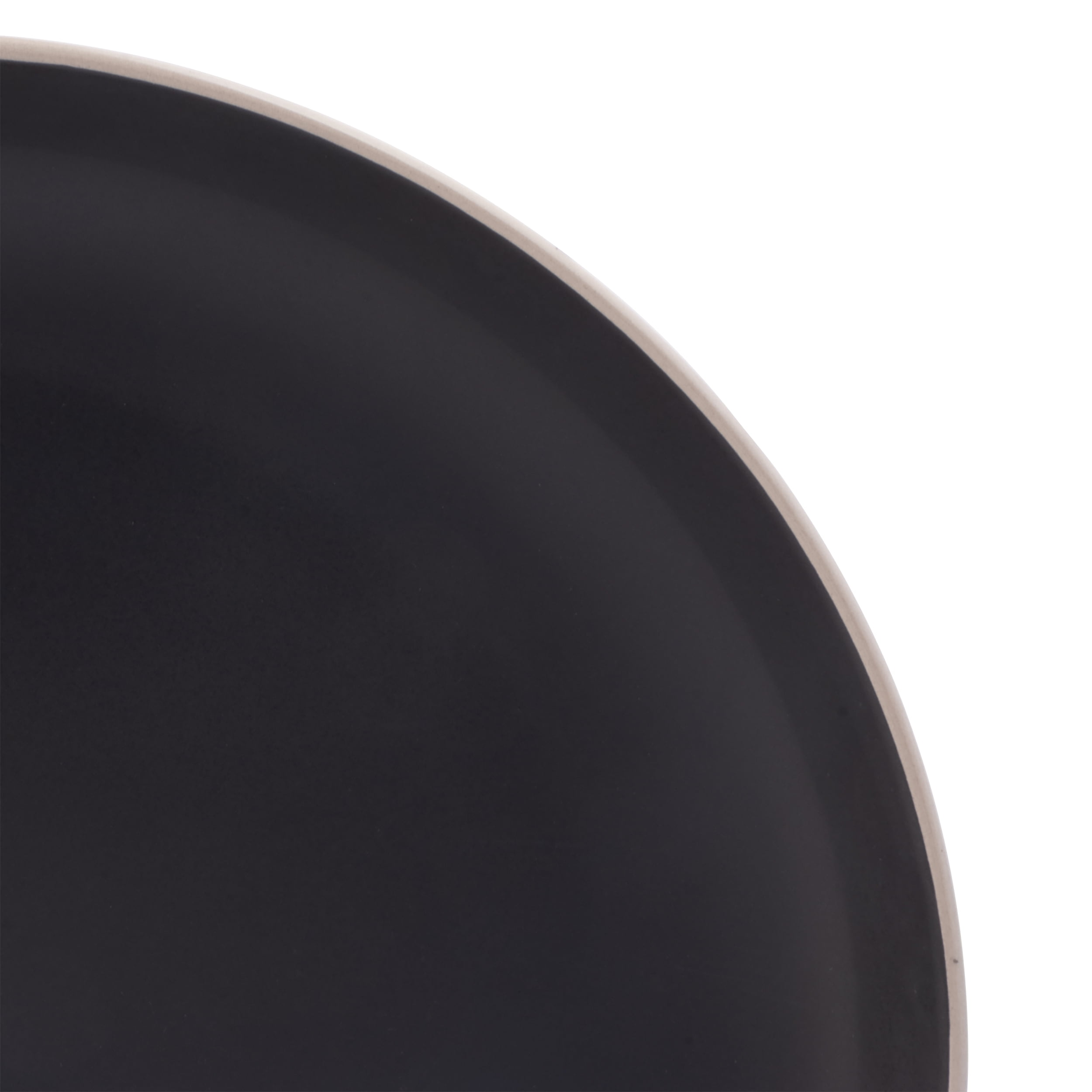 Better Homes & Gardens Zuri Matte Black 12-Piece Dinnerware Set