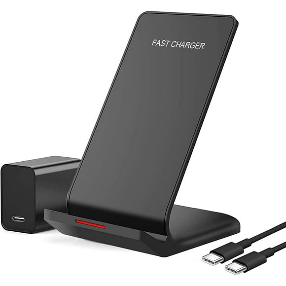 20W Upgraded Fast Wireless Charger,Qi-Certified Wireless Charging Stand Compatible Samsung Galaxy S22 S21 S20 S10 S9