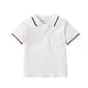 thumbnail image 1 of Odeerbi Camisas de Golf de Algodón de Niños y Niñas de Color Sólido Uniforme de La Escuela Botón de Solapa Camisas de Tenis de Manga Corta Con Bolsillo, 1 of 8