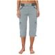 thumbnail image 3 of MKLEKYY Pantalones Cortos de Mezclilla para Mujer, Pantalones Cortos Deportivos Informales para Exteriores con Bolsillos, Pantalones Cortos Cargo Holgados y Finos de Verano, 3 of 4