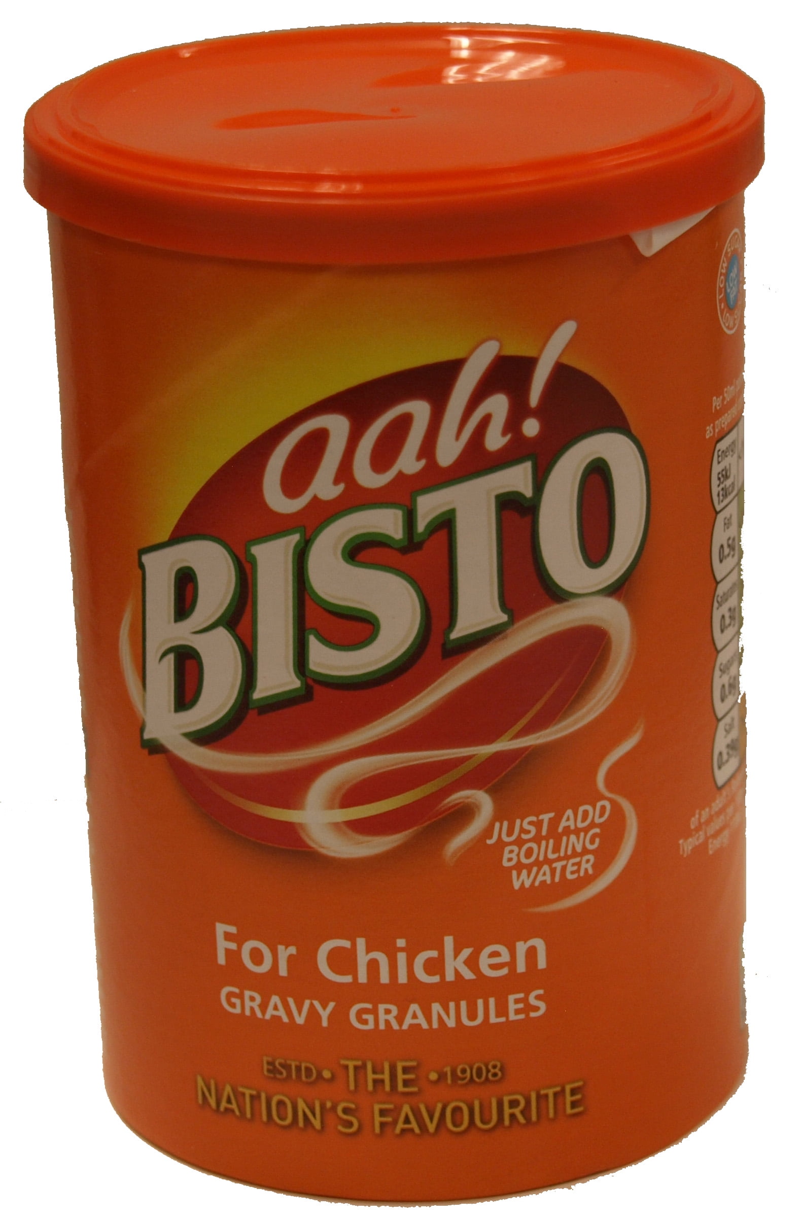 Bisto Gravy Granules For Chicken, Drum, 6oz (170g)