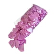 thumbnail image 3 of 234 piezas de cintas de satén con pétalos de rosa, ramos florales eternos, diademas, manualidades DIY Púrpura ligera, 3 of 9