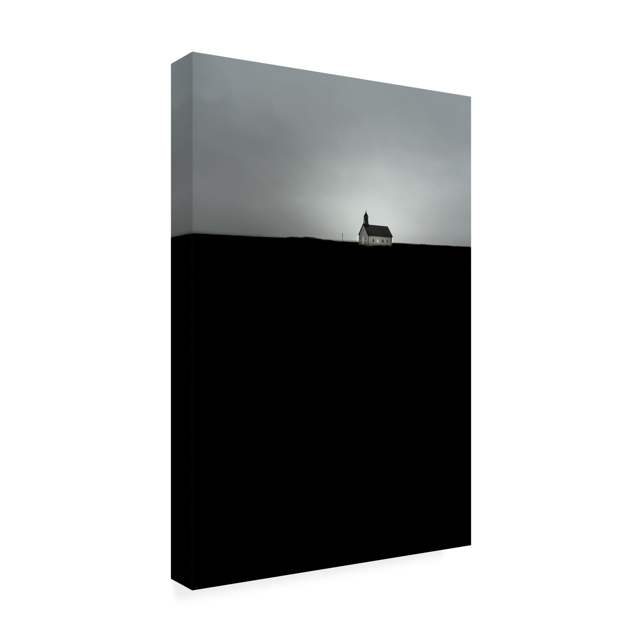 Trademark Fine Art Wave Faber Strandarkirkja Canvas Wall Art
