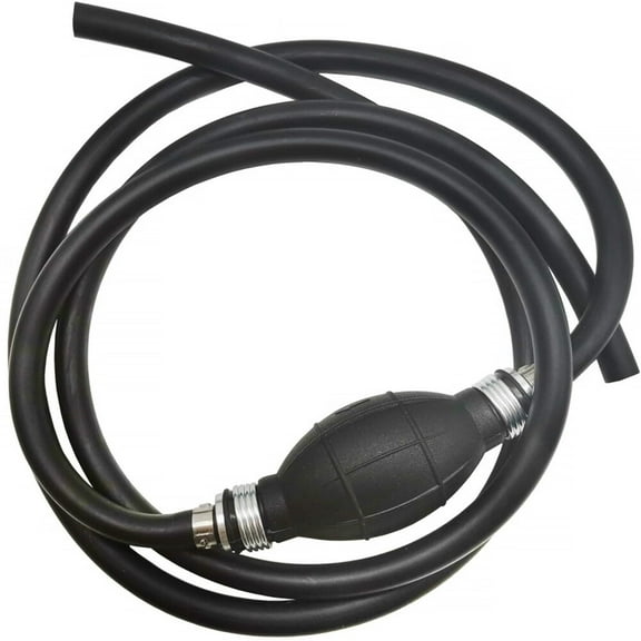 Fuel Line Assembly,5/16" Hose Line Marine Outboard Boat Motor RVs Fuel Assembly with Primer Bulb Steel Hose Clamps 6FT