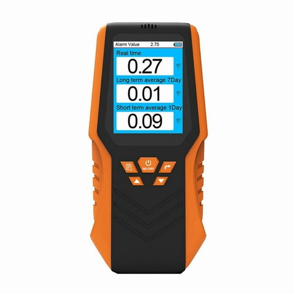 Radon Detector Monitor the Average Value of Air Radon Concentration Gas Detector Analyzing Tool Radon Detector,1 * Radon gas detector 1 * English instruction manual,As Shown