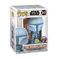 thumbnail image 4 of Pop Star Wars The Mandalorian 3.75 Inch Action Figure Exclusive - The Mandalorian Hologram #345, 4 of 4