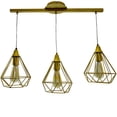 thumbnail image 1 of Lampara de Techo Vintage Luz Ideal Rubí Riel Gold, 1 of 5