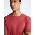 thumbnail image 4 of Free Assembly Men's and Big Men's Everyday Cotton Tee with Short Sleeves, Sizes S-XXXL, 4 of 6