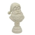 thumbnail image 4 of 2PCS Christmas Santa Head Decor Resin Figurine DIY Crafts Bald Santa Bust Statue for Holiday Tabletop Bookshelf Bedroom Office Home Yard Garden Indoor Outdoor Christmas Ornaments and Decorations, 4 of 4