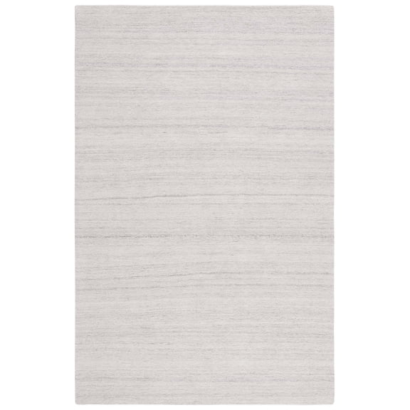 SAFAVIEH Outdoor Micro-Loop Garrett Solid Indoor/Outdoor Area Rug, Beige, 5' x 8'