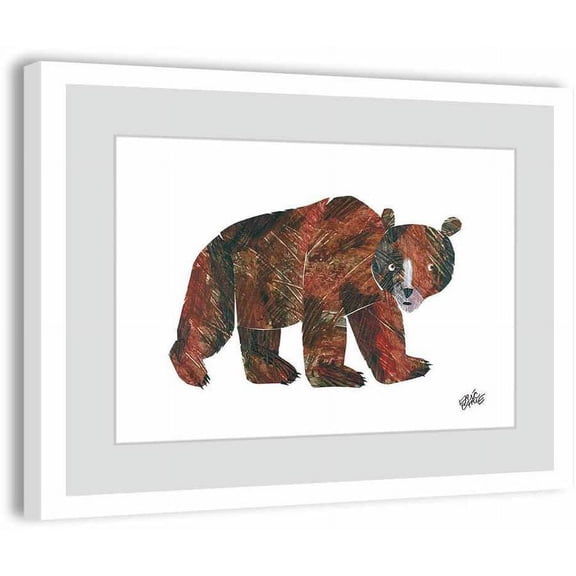 Big Brown Bear 2 Framed Art Print