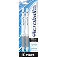 thumbnail image 2 of Pilot Acroball Pure White Fine (0.7 mm) Black Advanced Ink Pens, 2 pens, 2 of 2