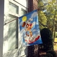 thumbnail image 2 of Carolines Treasures APH7227CHF Dog Water Skiing Flag Canvas House Size  Large multicolor, 2 of 4