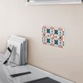 thumbnail image 5 of Yayeee Toggle Light Switch Wall Plate 3-Gang 6.37"x4.48" Decorative Outlet Cover, Flowers Geometric Pattern, 5 of 7