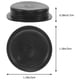 thumbnail image 2 of unbranded 50Ud Tapones De Caucho Para Alcancías Redondos Prácticos Y Duraderos Para Uso Doméstico Color Negro, 2 of 7