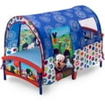 thumbnail image 5 of Delta Children Disney Mickey Mouse Plastic Toddler Canopy Bed, Blue, 5 of 7