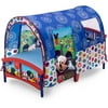 Delta Children Disney Mickey Mouse Plastic Toddler Canopy Bed, Blue