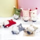 thumbnail image 1 of Mini decoración navideña, Navidad Linda muñeca de Papá Noel Decoraciones para ventanas Table Top Decorativo Tema navideño Mini adornos (10 cm Beige-010) Adepaton JQWJ395-3, 1 of 8