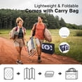thumbnail image 6 of Smiry Outdoor Rug 9x12, Waterproof Reversible Plastic Outdoor Mat, Indoor Outdoor Rugs for Patio, RV, Deck, Porch, Navy & White, 6 of 7
