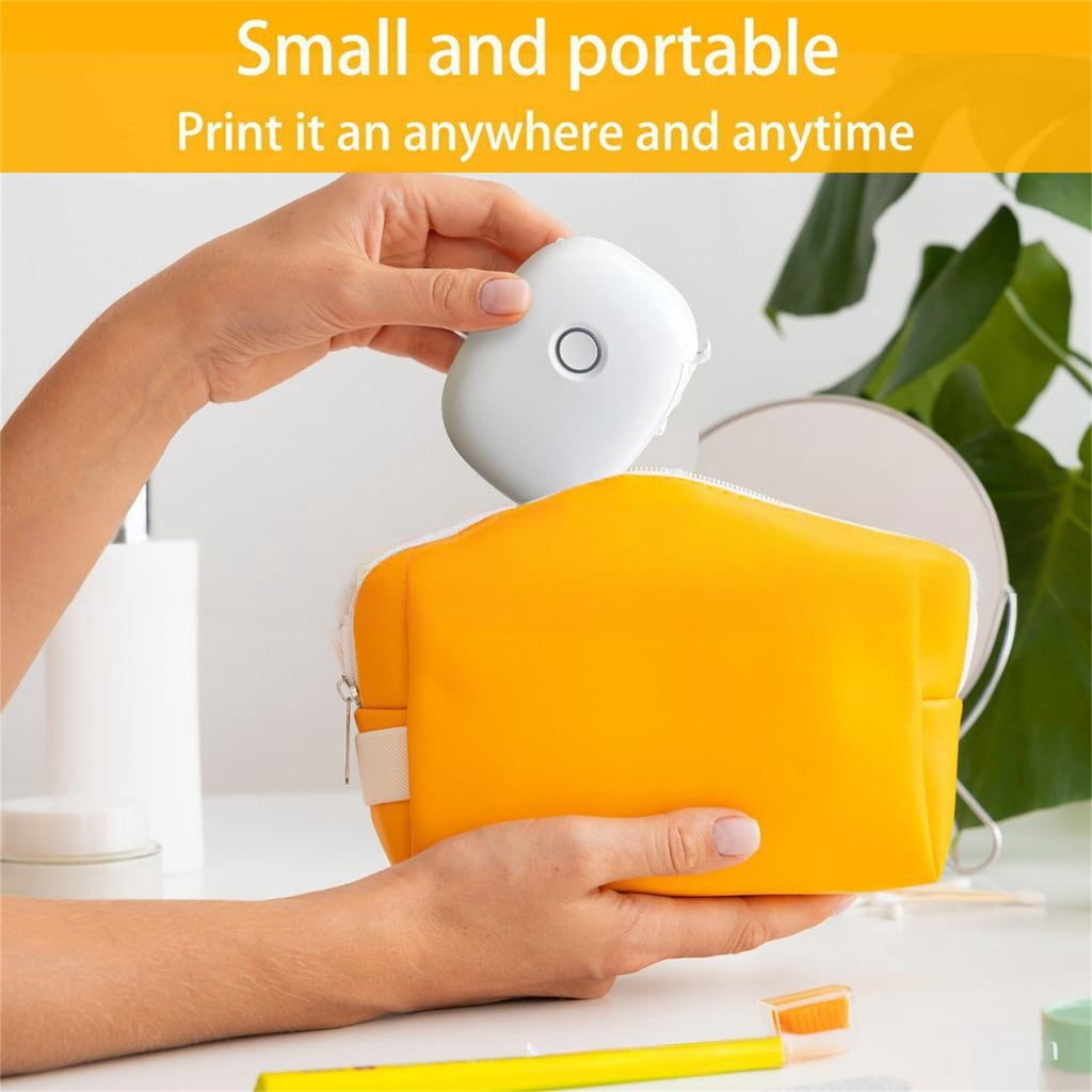 Wireless Thermal Label Printer Printing Device Durability Plastic Construction