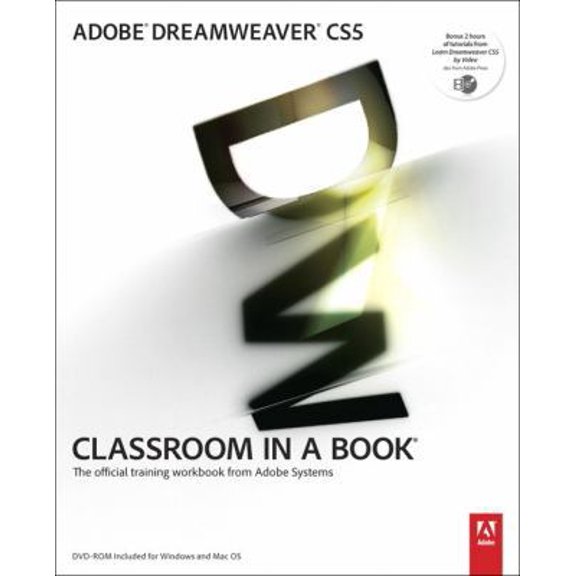 Pre-Owned Adobe Dreamweaver CS5 Classroom in a Book: The Official Training Workbook from Adobe Systems [With DVD ROM] (Paperback) 0321701771 9780321701770