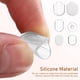 thumbnail image 4 of 60 almohadillas para pendientes, almohadillas para pendientes con clip, almohadillas de silicona para pendientes, almohadillas antideslizantes para pendientes, 4 of 5
