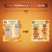 (3 pack) Garnier Whole Blends Honey Treasures Shampoo and Conditioner Set, For Damaged Hair, 1 kit