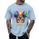 thumbnail image 1 of Tops para hombre, blusas y camisas de manga corta con cuello redondo para hombre, camisetas casuales con estampado de moda para hombre, blusa de manga corta, blusa de poliéster para hombre., 1 of 5